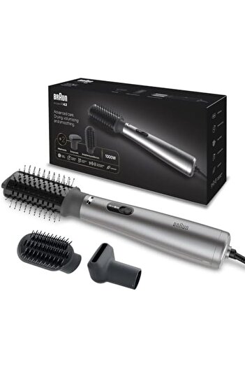 Braun Air Styler AS4.3 - Advanced Care, 1000W, Gray Ionic