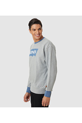 Levi's GREY Levi's® Relaxed Graphic Crewneck Sweatshirt for Men
