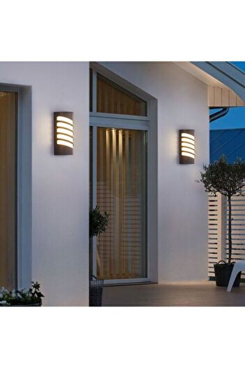EKM29 ekim Aydınlatma 24 Watt Ledli Oval Çerçeveli SENSÖRLÜ Aplik, Banyo, Teras, Veranda, Balkon,