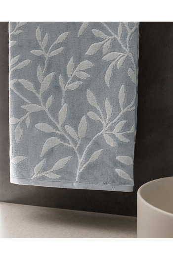 Madame Coco Clarisse Cotton Face Towel - Gray - 50X80 cm