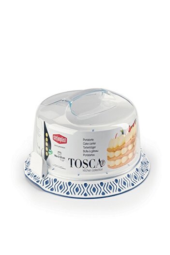 Stefanplast Elegant BPA-Free Plastic Cake Carrier