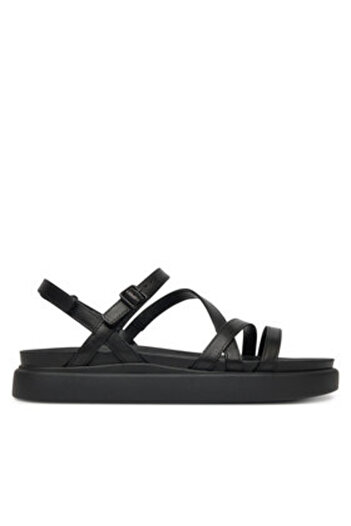 CLARKS Women's Sandals black CLARKS-26181259 BLACK LEATHER
