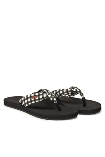 Roxy Women's Flip-Flops white ROXY-ARJL101175 BWC BLACK/WHITE CHECKER