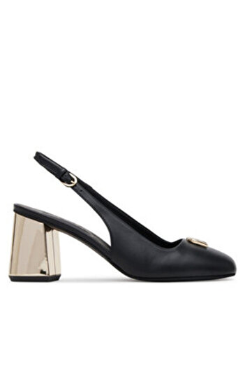 FURLA Women's Sandals black FURLA-YJ43BAL A.0496 0455S NERO+COLOR ORO LIGHT