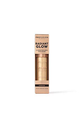 PROFUSION COSMETICS Radiant Glow liquid highlighter, Champagne shade, Profusion Cosmetics, 14.5 ml