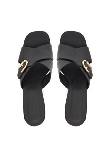 FURLA Women's Flip-flops black FURLA-YJ41HIC A.0203 0455S NERO+COLOR ORO LIGHT
