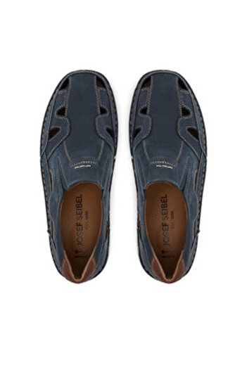Josef Seibel Men's Low Shoes 44977 Navy Blue