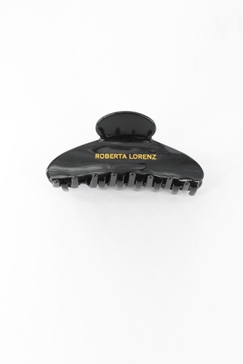 Roberta Lorenz Written Black Color High Quality Latch Buckle/ 10 cm