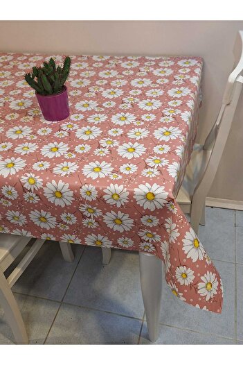 Başak Ev Tekstili Fiber PVC Oilcloth - Patterned Removable Tablecloth