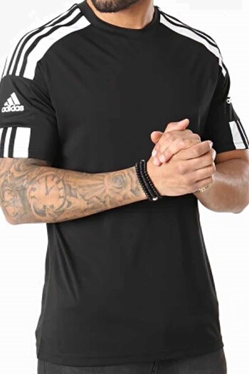 adidas Squad 21 Jsy Ss Ανδρικό T-Shirt Gnr5720μαύρο