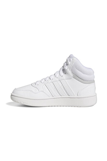 adidas Hoops Mid 3.0 K - Young White Casual Shoes GW0401