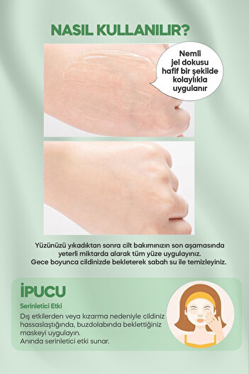 Missha Çay Ağacı Özlü Nemlendirici Uyku Maskesi A'pıeu Fresh Mate Tea Tree Mask (SOOTHİNG)