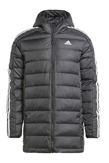 adidas Ανδρικό παλτό casual μαύρο