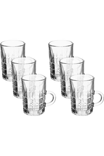 Alsaif Gallery Max Glass Tea Bags, Set of 6 - Clear