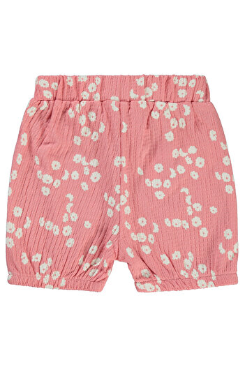 Civil Baby 6-18 Months Baby Girl Shorts - Dried Rose