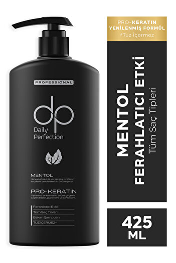 dp Daily Perfection Menthol Shampoo - 425 ml