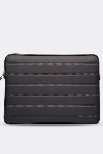 MORCA Θήκη για Macbook Συμβατή θήκη για φορητό υπολογιστή Tablet Laptop Case 13"-13,3" Ριγέ αδιάβροχο ύφασμα γκρι