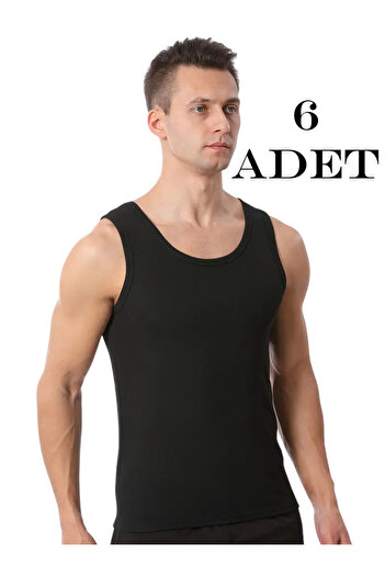 Özten 6 Pack Premium 100% Cotton Combed Cotton Men's Undershirt Incı1003