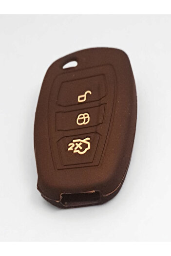 Natural Ford Focus Silicone Keychain Container