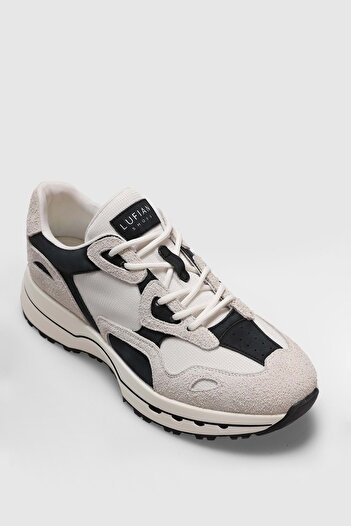 Lufian 111230268 Graham Sneaker Men's Leather Shoes White