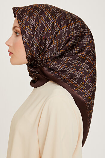 Armine Nostalgia Series Twill Silk Scarf 9239D-85