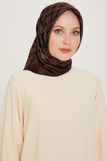 Armine Nostalgia Series Twill Silk Scarf 9239D-85