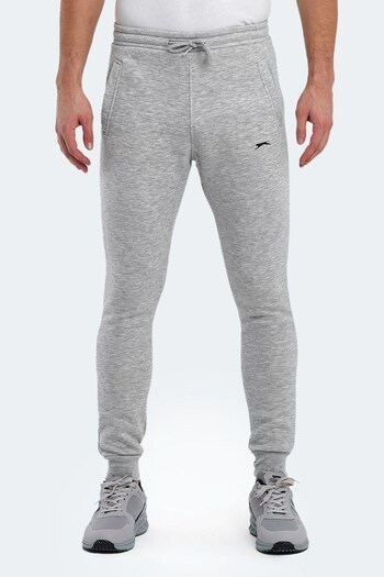 Slazenger Ανδρικό αθλητικό παντελόνι με κορδόνια Γκρι αθλητικό παντελόνι