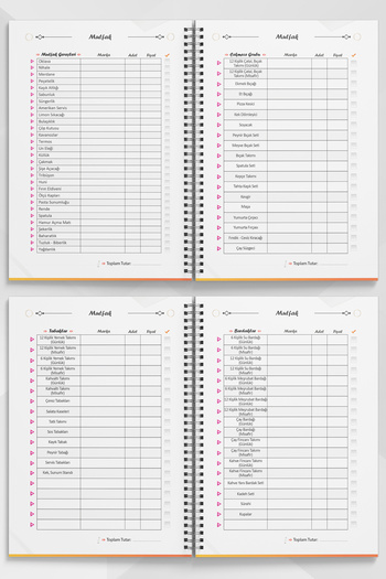 Evlilik Yolculuğum Dowry Notebook, Wedding Planner, Dowry List, Dowry, Promise, Engagement, Henna, Honeymoon, Spiral, 44 Pages.