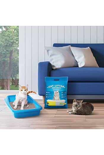 Sofia Concept Litieră igienică pentru pisici, rozătoare, aromă de lămâie, bentonită, 3,8 l