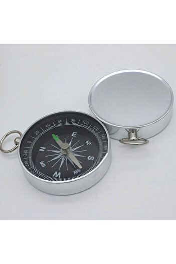 soonaksesuar -Mini Stainless Aluminum Compass G44-2B