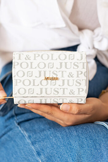 Just Polo Original Women's Card Holder Paper & Coin Compartment Model Stylish Card Holder Wallet