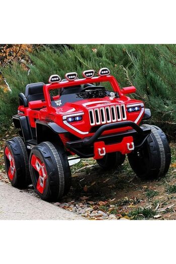 ALBADER Ride on Toys for Big Kids, Electric Ride On Car Jeep With 12V Battery, Electric Kids Car