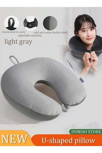 fun zone U-Shape Memory Foam Travel Pillow, Neck Pillow
