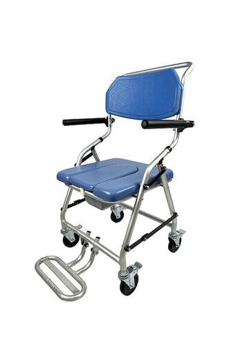 Dr. Happy Wheelchair and Toilet Chair for Transport and Shower Dr. Happy JLC00501