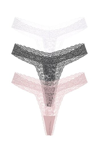 Guess Pachet de 3 chiloți pentru femei Basic Lace