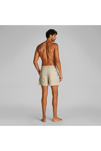 Calvin Klein Medium Drawstring-Print Erkek Bej Mayo