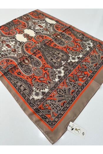 HAREM SCARF Μεταξένιο σάλι με μοτίβο Harem Voile HVD0307