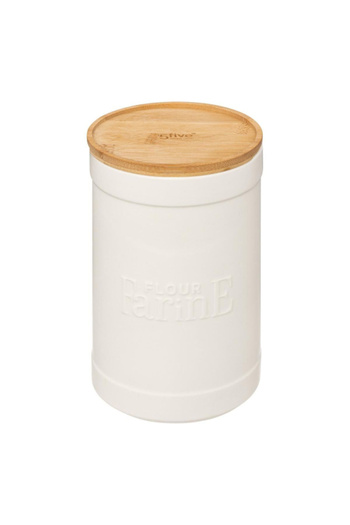 Five Simply Smart Naturéo Ceramic Flour Container