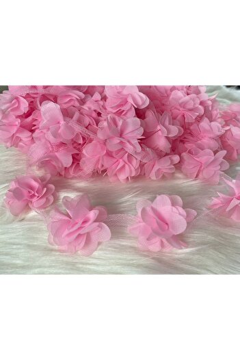 BİGÜMEX Laser Cut Chiffon Flower 12 Pcs