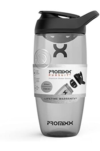 Generic Promixx Pursuit Protein Shaker Bottle - Premium Shaker for Protein Shakes - Lifetime Durability, Lea