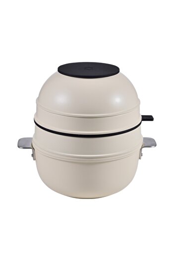 MasterPro SHARE PLAY non-stick cookware set 10 pcs beige