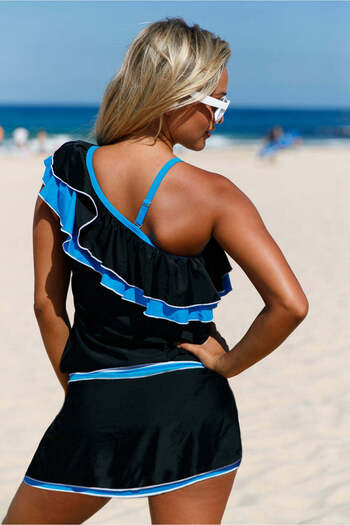 WildFashion 2-piece tankini swimsuit SW1075-1