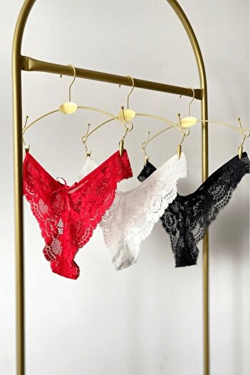 Gece İncisi Lace Thong Combination