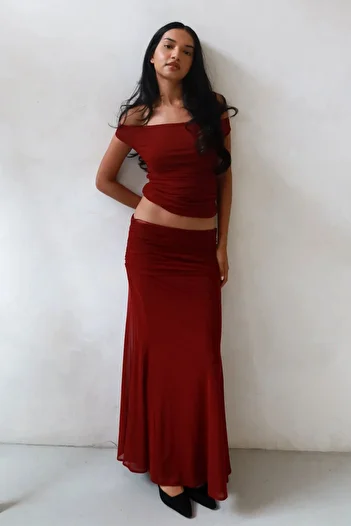 Hiccup Ilma Maxi Bodycon Skirt