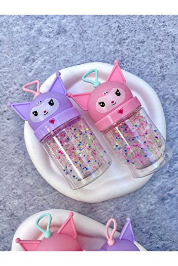 EyER Shoping Kuromi dobozos 1 dobozos foltos perm gumi csat LILA