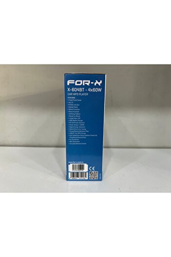 For-X X-604BT ÇİFT USB 3 AMFİ ÇIKIŞLI OTO TEYP