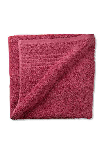 Kela Leonora bath towel 100% premium cotton pastel red 70x140cm