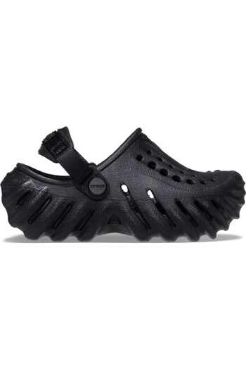 Crocs Saboti Classic Echo Clog pentru copii mici - negru