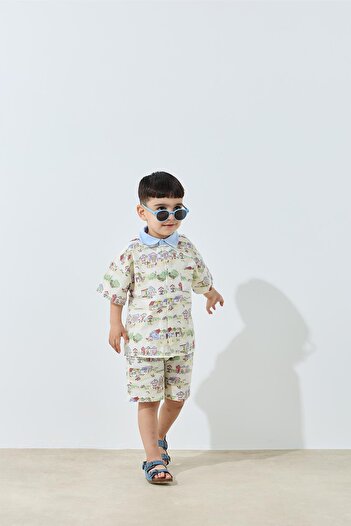 Tics Joon Suit - Printed