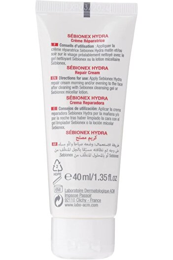 ACM Laboratory Sebionex Hydra Repairing and Moisturizing Cream, 40 ml
